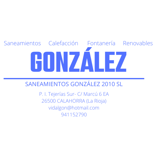 Logo de Saneamientos Gónzalez
